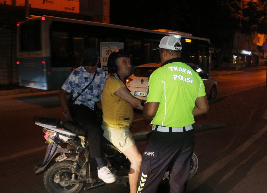 Antalya'da Alkollü Motosiklet Sürücüsüne Rekor Ceza ve 5 Yıl Ehliyet Yasağı