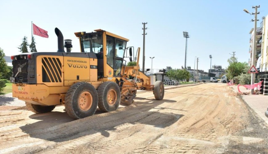 Kepez Belediyesi'nden Kuzeyyaka Mahallesi'nde Yol Seferberliği