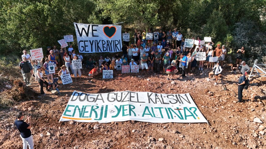 Antalya Geyikbayırı'nda Enerji Nakil Hattı Tartışması: Yer Altına Alınması İsteniyor