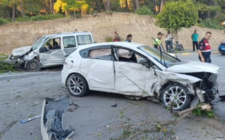 Manavgat'ta Refüjü Aşan Otomobil Ortalığı Savaş Alanına Çevirdi