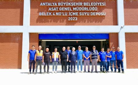 Antalya COP31'e Güçlü Su Altyapısıyla Hazırlanıyor
