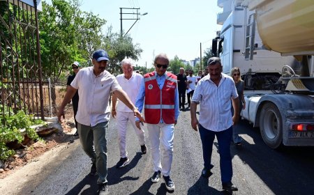Kepez’de Beşkonaklılar Mahallesi Yeni Asfalt Yollarına Kavuşuyor