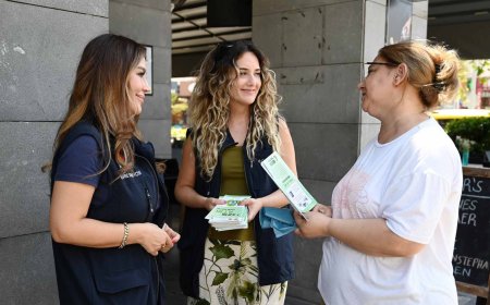 Kemer Belediyesi'nden esnafa sıfır atık bilgilendirmesi
