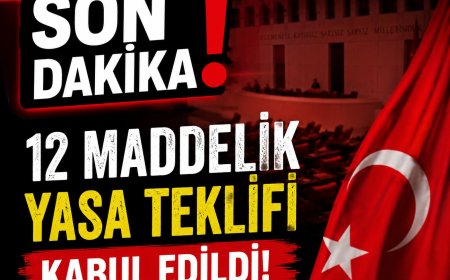 Son Dakika: Terörsüz Türkiye İçin 12 Maddelik Kanun Teklifi Komisyon'dan Geçti