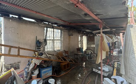 Antalya’da Gecekondu Yangını: Ev Kullanılamaz Hale Geldi.