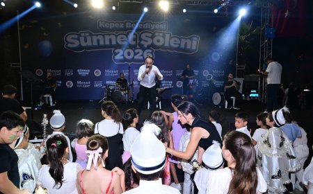 Kepez’de 500 Çocuk İçin Sünnet Şöleni: Dokumapark’ta Renkli Görüntüler