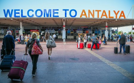 Antalya Havalimanı’nda Temmuz Rekoru: 5,5 Milyondan Fazla Yolcu