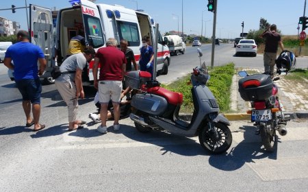 Manavgat’ta Motosiklet Kazası: Sürücü Hastaneye Kaldırıldı