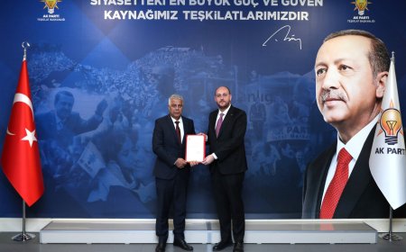 AK Parti Manavgat İlçe Başkanlığı’na Süleyman Öz Atandı