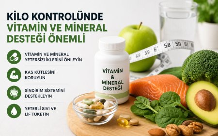 Kilo Verme Sürecinde Vitamin ve Mineral Desteğine Dikkat: Uzmanlardan Önemli Uyarı