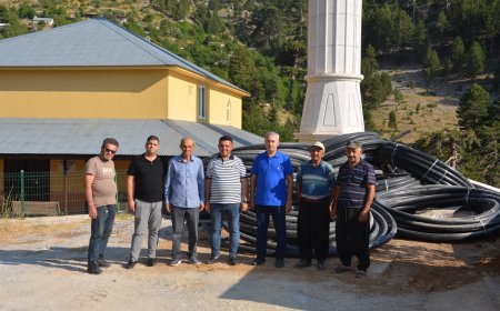 Büyükşehir’den Asmaca Yaylası’na 1700 Metrelik İçme Suyu Desteği