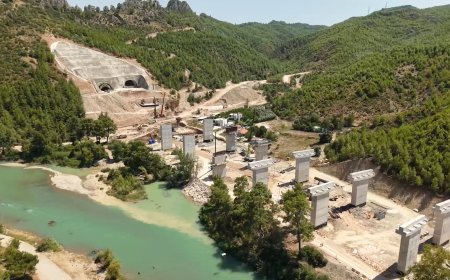 Antalya-Alanya Otoyolu’nda son durum belli oldu: Yüzde 30 tamamlandı