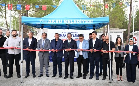 Aksu’da Sokak Hayvanları İçin Modern Bakımevi ve Doğal Yaşam Alanı Açıldı