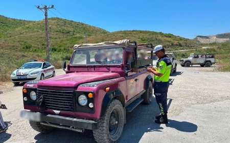 Antalya’da Turizm Bölgelerinde Safari Araçlarına Sıkı Denetim: 426 Araç Kontrol Edildi