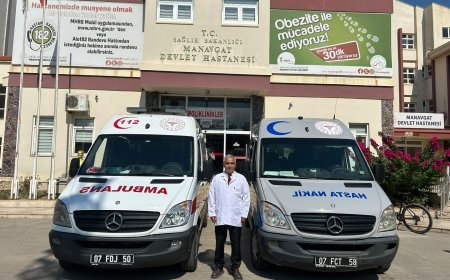Manavgat’ta Evde Sağlık Hizmetlerine 2 Yeni Ambulans Takviyesi