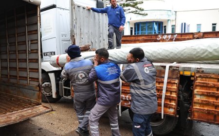 Antalya Büyükşehir Belediyesi Afetzede Üreticinin Yanında: 657 Bin Metrekare Sera Naylonu Desteği