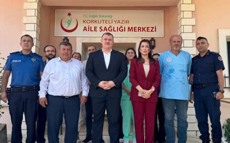 Korkuteli Kaymakamı Yılmazer’den Yazır Mahallesi’ne Ziyaret