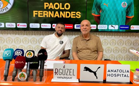 Alanyaspor, Paolo Fernandes’i 1 Yıllığına Kiraladı