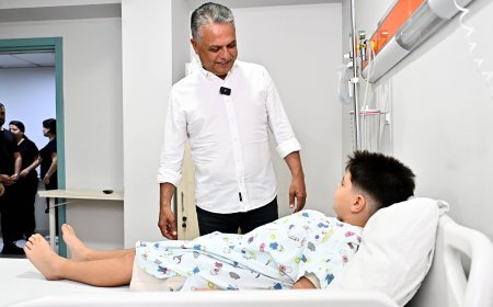 Başkan Uysal’dan Sünnet Olan 121 Çocuğa Ziyaret
