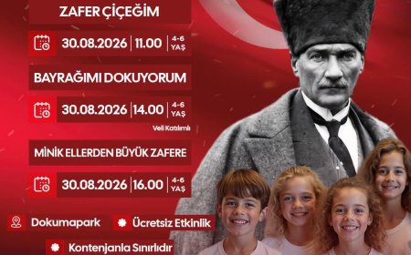 Zaferin Coşkusu Dokumapark’ta: Çocuklara Özel 3 Atölye