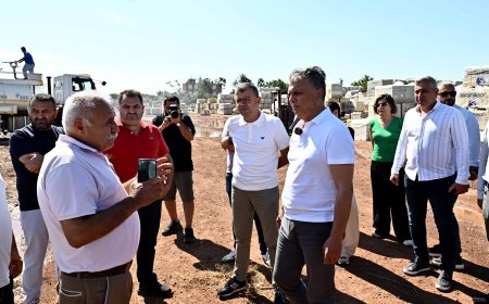 Başkan Uysal Doğuyaka’daki Yangın Bölgesinde İnceleme Yaptı