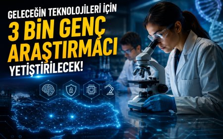 Türkiye Geleceğin Teknolojileri İçin 3 Bin Genç Araştırmacı Yetiştirecek