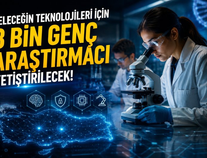 Türkiye Geleceğin Teknolojileri İçin 3 Bin Genç Araştırmacı Yetiştirecek