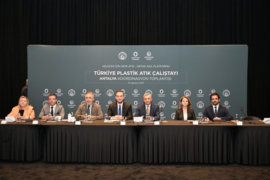 Antalya’da Plastik Atıklar İçin Ortak Akıl: Çözüm Önerileri İstanbul’daki Çalıştaya Taşınacak