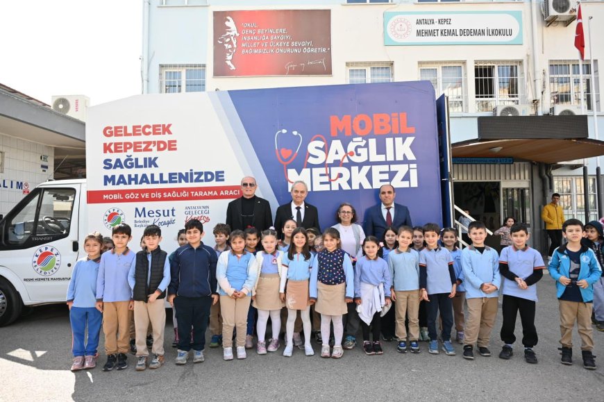 Kepez'de 35 Bin 694 Öğrenciye Ücretsiz Göz Sağlığı Taraması Yapıldı