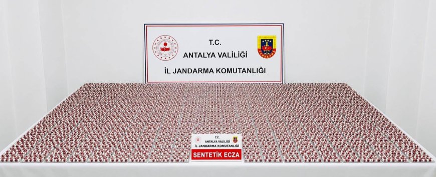 Kepez'de Depoya Uyuşturucu Operasyonu: 5 Bin 865 Hap Ele Geçirildi