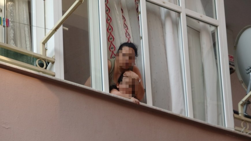 Manavgat'ta Pencereden Sarkan 3 Yaşındaki Çocuk Mahalleye Korku Dolu Anlar Yaşattı