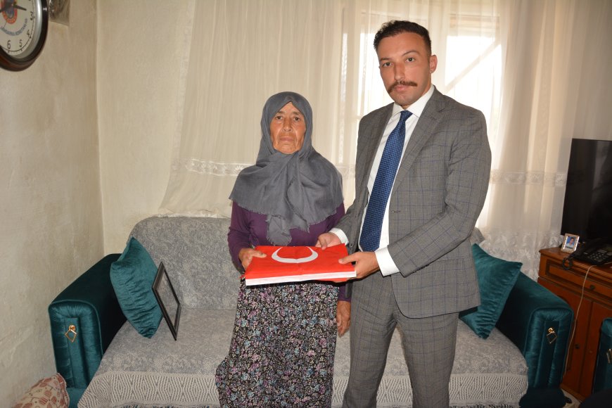 Korkuteli Cumhuriyet Başsavcısı Ozan Kapıcı’dan Şehit Annesi Aysel Belen’e Anlamlı Ziyaret