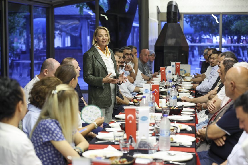 Antalya’da 11 STK’dan ATSO Başkan Adayı Hatice Öz’e Destek