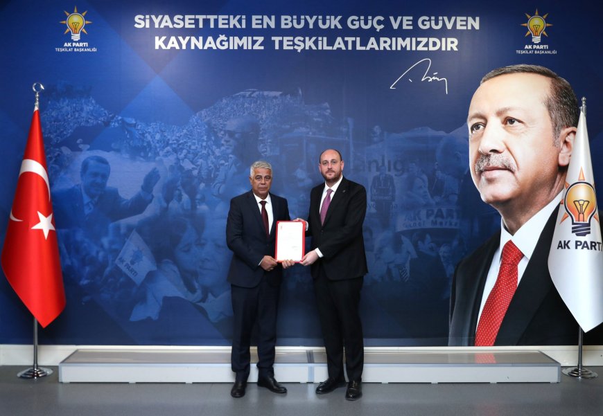 AK Parti Manavgat İlçe Başkanlığı’na Süleyman Öz Atandı