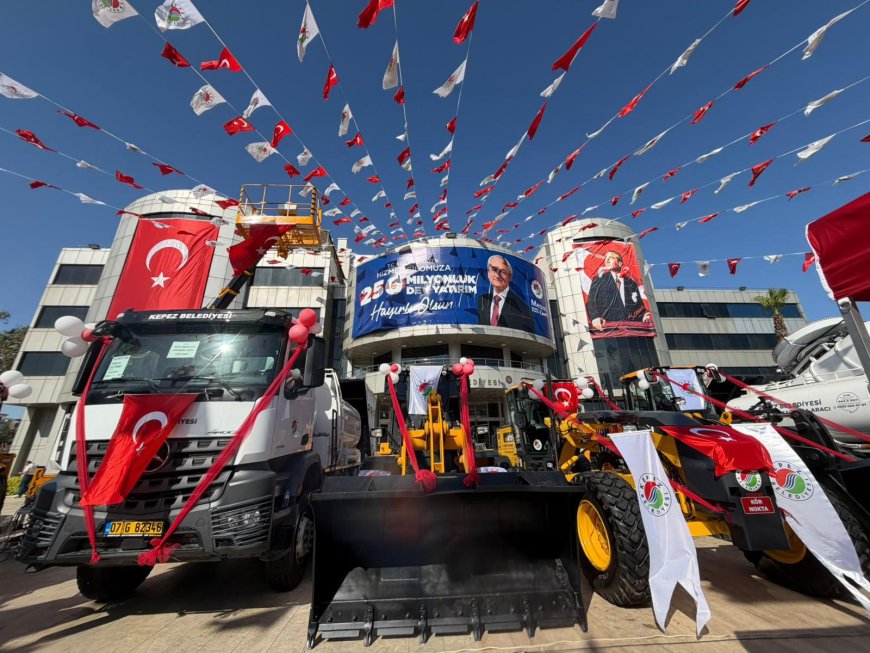Kepez’in Sel ve Su Baskınlarına Karşı Yeni Gücü Göreve Başladı