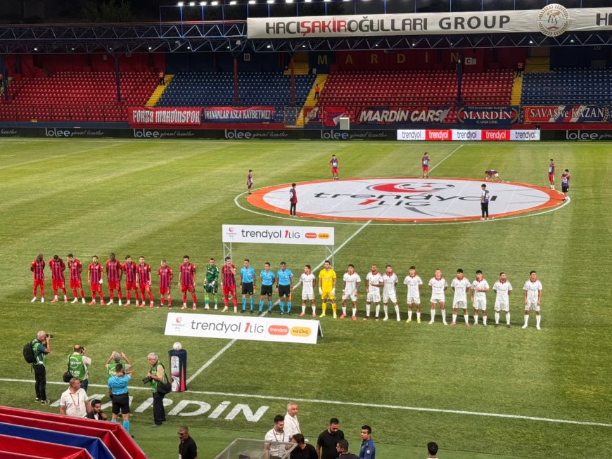 Antalyaspor, Mardin’de İlk Yenilgisini Aldı: 0-2
