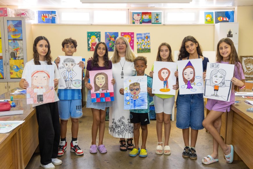 Manavgat’ta Çocukların Hayal Dünyası Karikatürle Buluşuyor