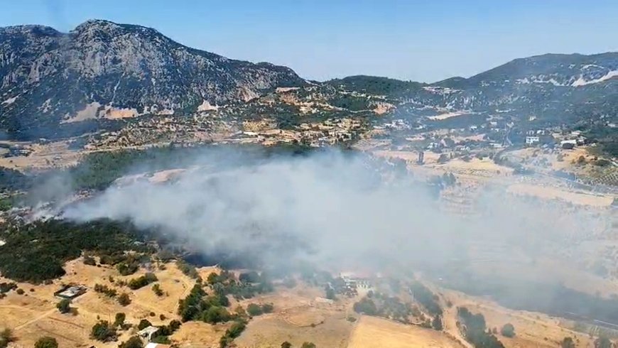 Antalya Kaş’ta Orman Yangını Çıktı: Ekipler Seferber Oldu