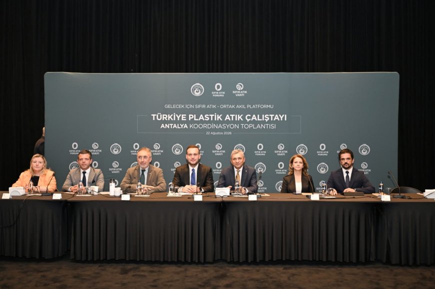 Antalya’da Plastik Atıklar İçin Ortak Akıl: Çözüm Önerileri İstanbul’daki Çalıştaya Taşınacak