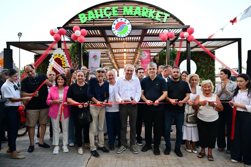 Kepez’de Bahçe Market Hizmete Açıldı: 105 Projeden 60’ı Tamamlandı