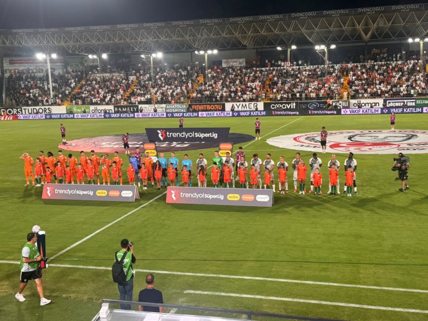 Alanyaspor’dan Beşiktaş’a Büyük Sürpriz: 1-0