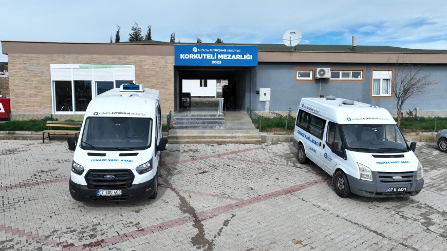 Büyükşehir Belediyesi Cenaze Hizmetlerini Güçlendiriyor: Elmalı’ya Modern Morg ve Gasilhane