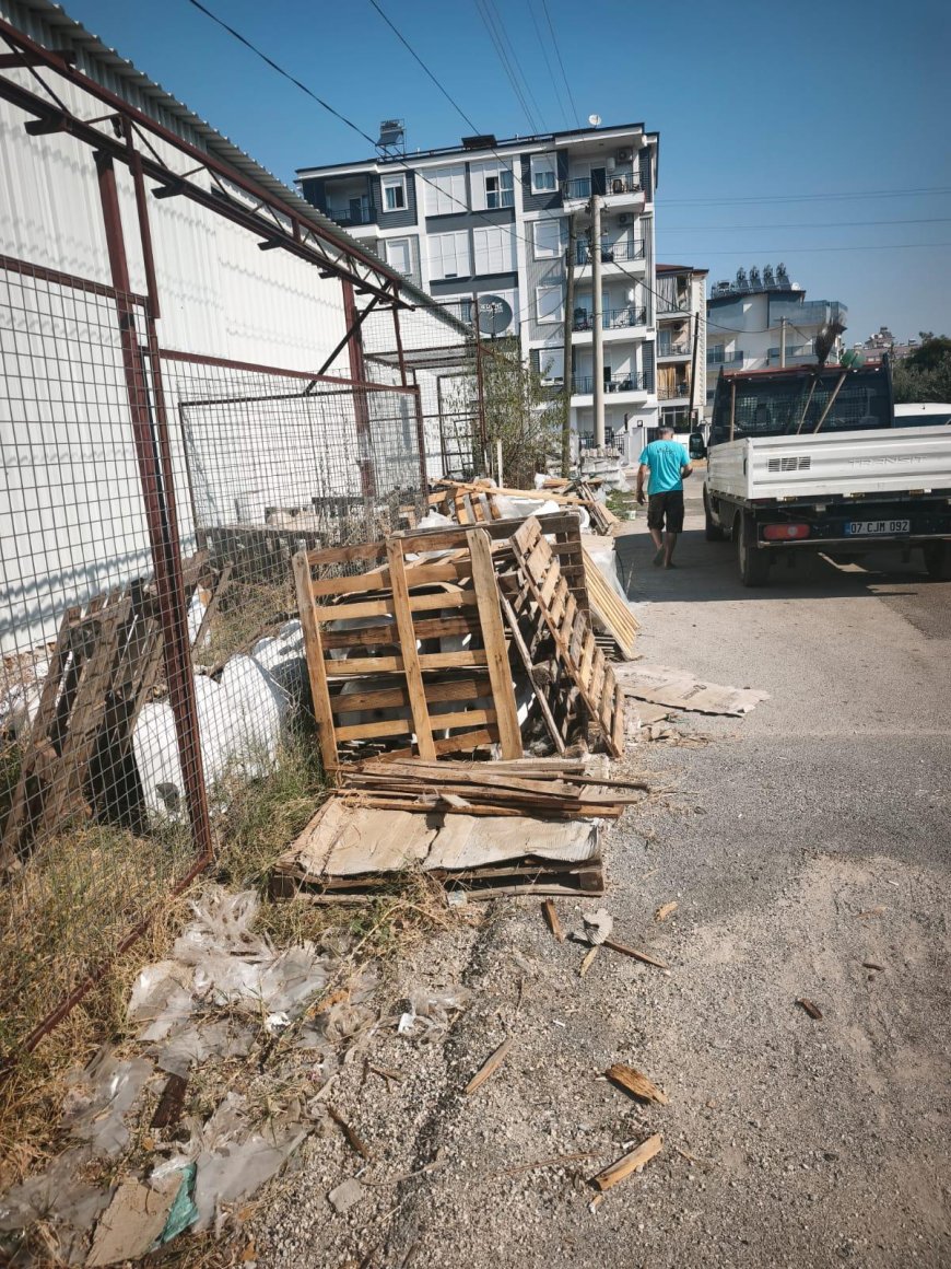 Kepez’de Kaçak Moloz Denetimi: 30 Kamyon Hafriyat Kaldırıldı, 5 Firmaya Ceza Uygulandı