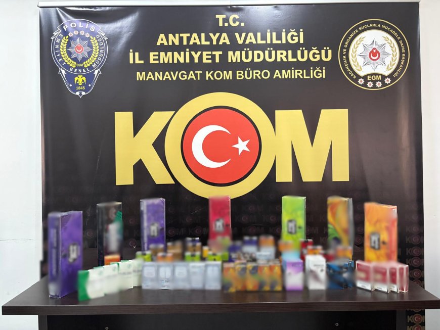 Antalya’da Kaçakçılık Operasyonu: Binlerce Ürün Ele Geçirildi, 19 Şüpheli Hakkında İşlem Yapıldı
