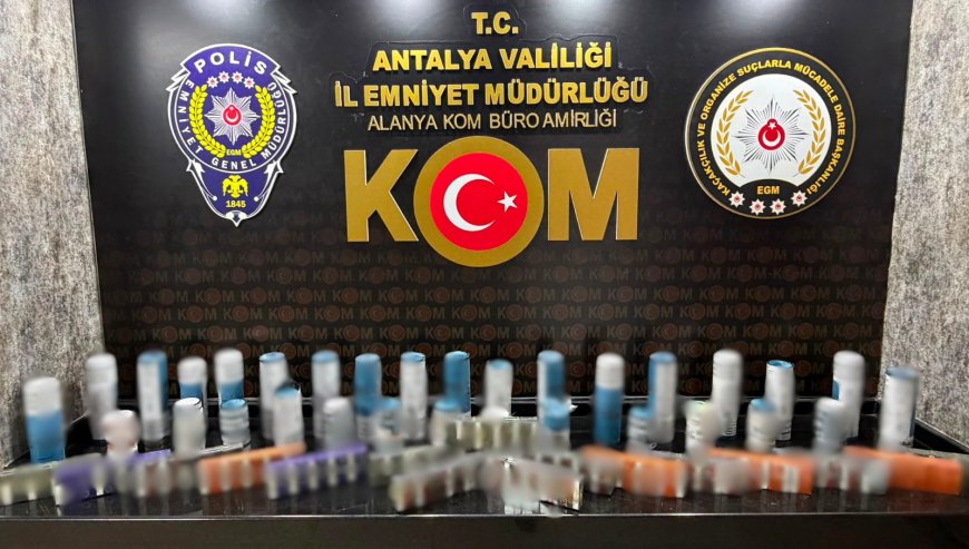 Antalya’da Kaçakçılık Operasyonu: Binlerce Ürün Ele Geçirildi, 19 Şüpheli Hakkında İşlem Yapıldı