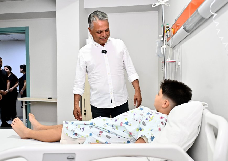 Başkan Uysal’dan Sünnet Olan 121 Çocuğa Ziyaret