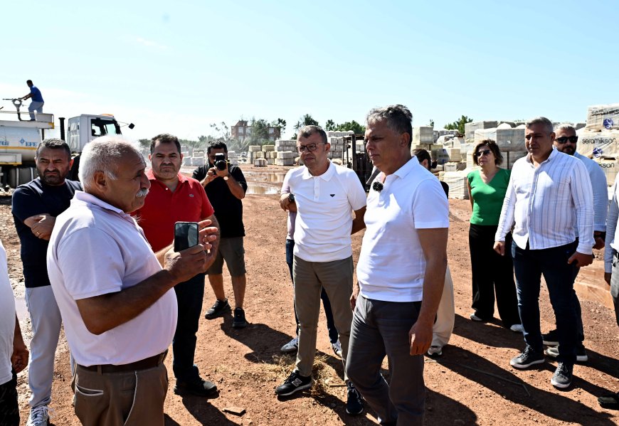 Başkan Uysal Doğuyaka’daki Yangın Bölgesinde İnceleme Yaptı