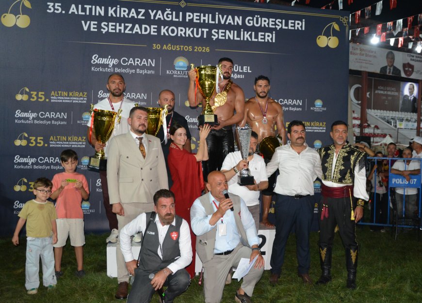 Korkuteli’nde Altın Kiraz’da Zafer Ali İhsan Batmaz’ın