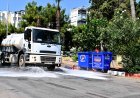 Muratpaşa’da Çöp Konteynerlerine Hijyen Mesaisi: İçten Dıştan Yıkanıp Dezenfekte Ediliyor