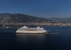 Lüks Kruvaziyer Astoria Grande Akşam Saatlerinde Alanya’ya Demirledi